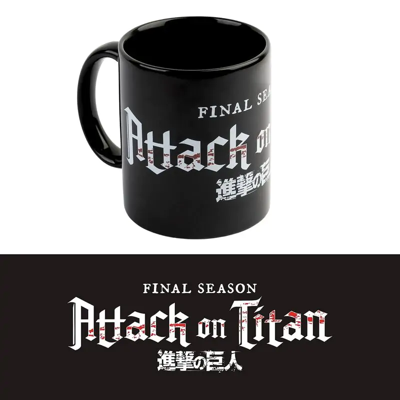 Attack On Titan Logo hrnček 350ml produktová fotografia