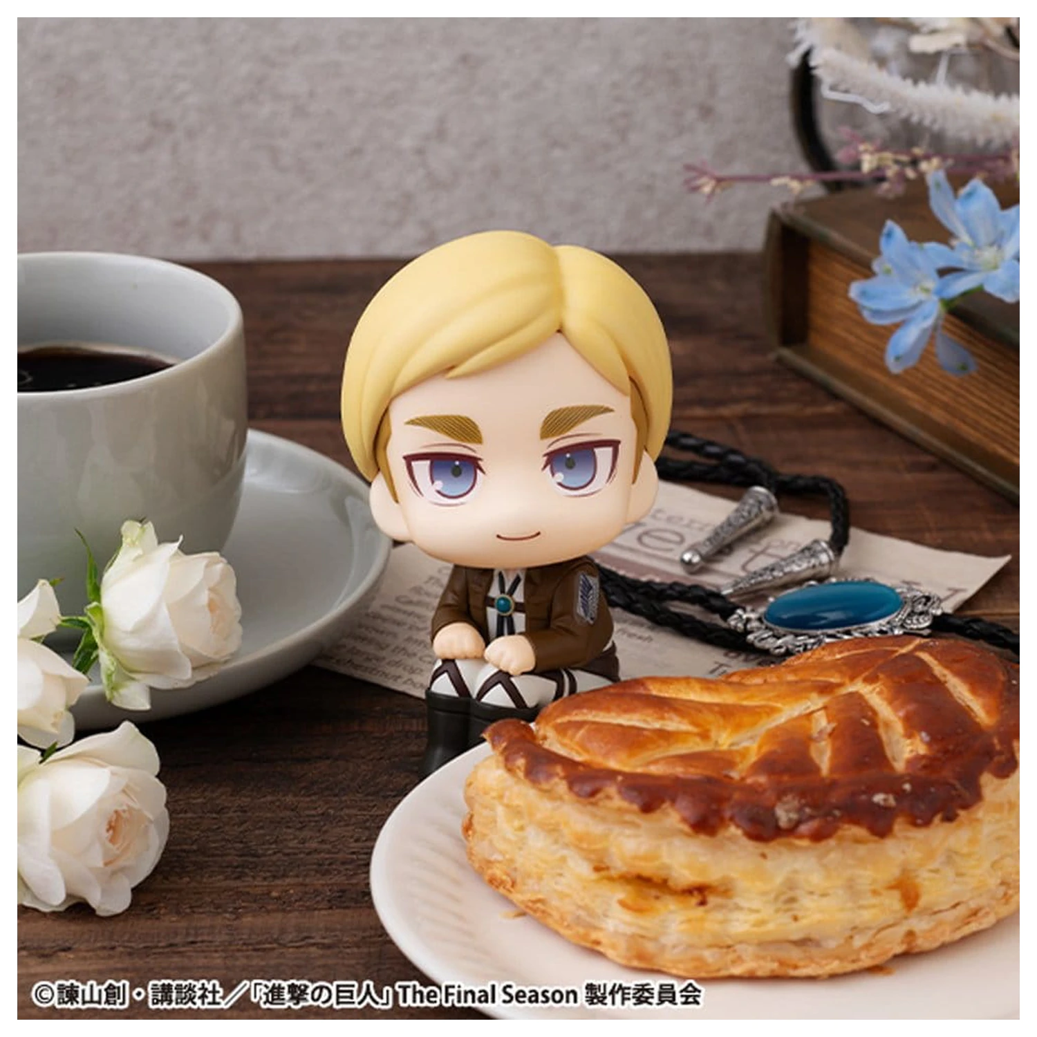 Attack on Titan Look Up PVC socha Erwin Smith 11 cm produktová fotografia