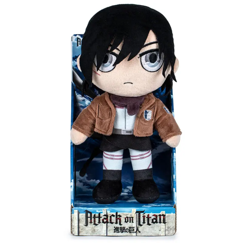 Attack on Titan Mikasa plyšová figúrka 27 cm termékfotó