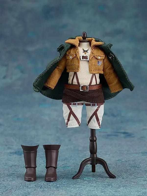 Attack on Titan diely pre Nendoroid Doll figures sada oblečenia: Eren Yeager produktová fotografia