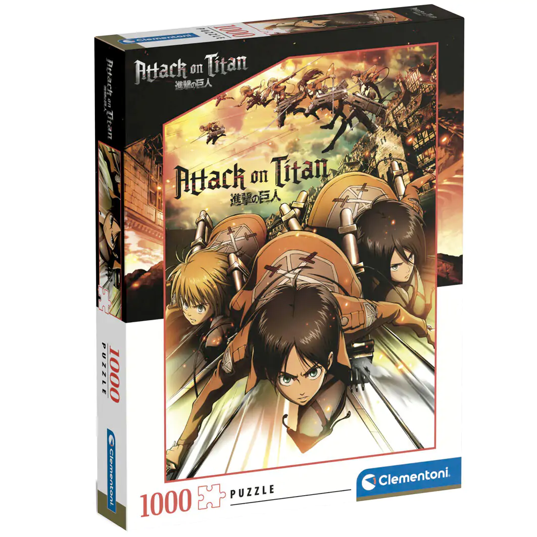 Attack on Titan puzzle 1000 dielikov produktová fotografia