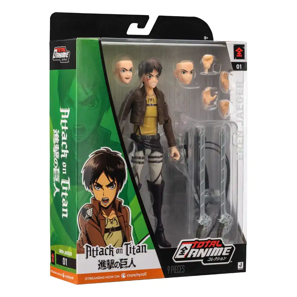 Attack on Titan Total Anime Akčná figúrka Eren Jaeger 17 cm produktová fotografia