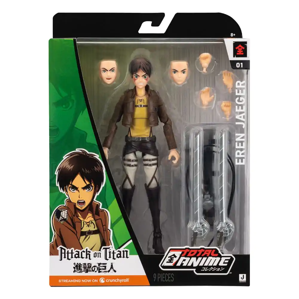 Attack on Titan Total Anime Akčná figúrka Eren Jaeger 17 cm produktová fotografia