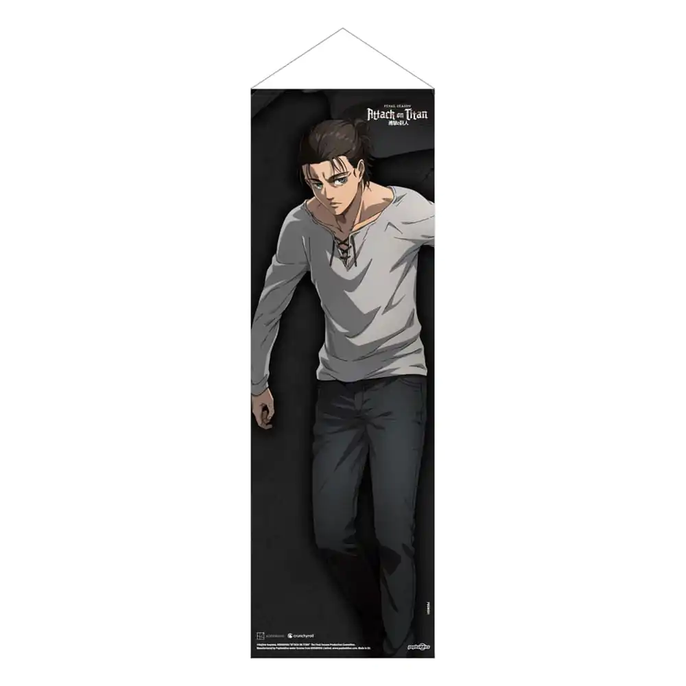 Attack on Titan Slim Wallscroll Eren Jaeger 30 x 90 cm termékfotó