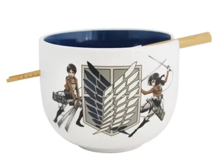 Attack on Titan Ramen miska s paličkami Survey Corps 414 ml produktová fotografia