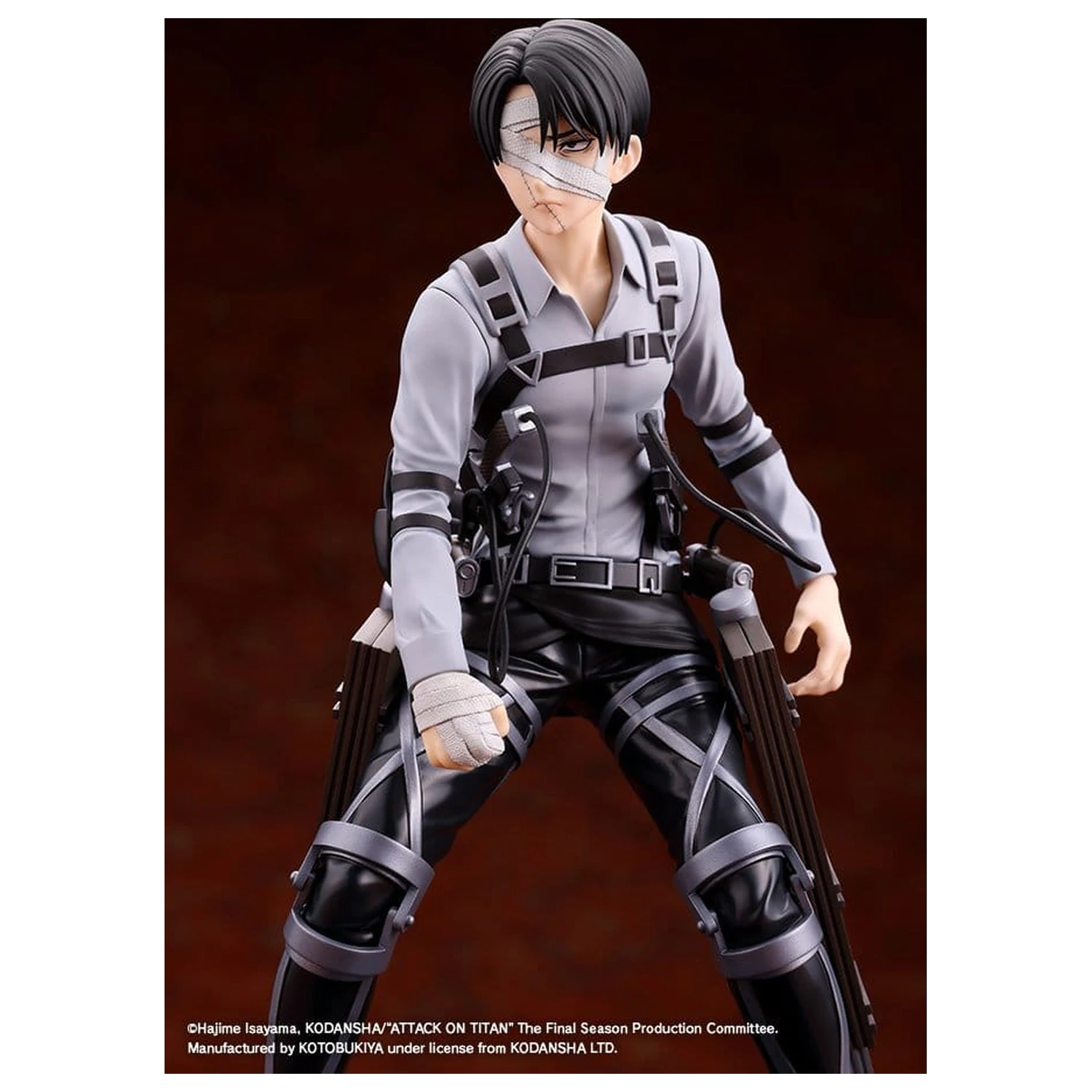Attack on Titan: The Final Season Oshi Works PVC Figúrka Levi Ackerman The Final Season Ver. 20 cm produktová fotografia