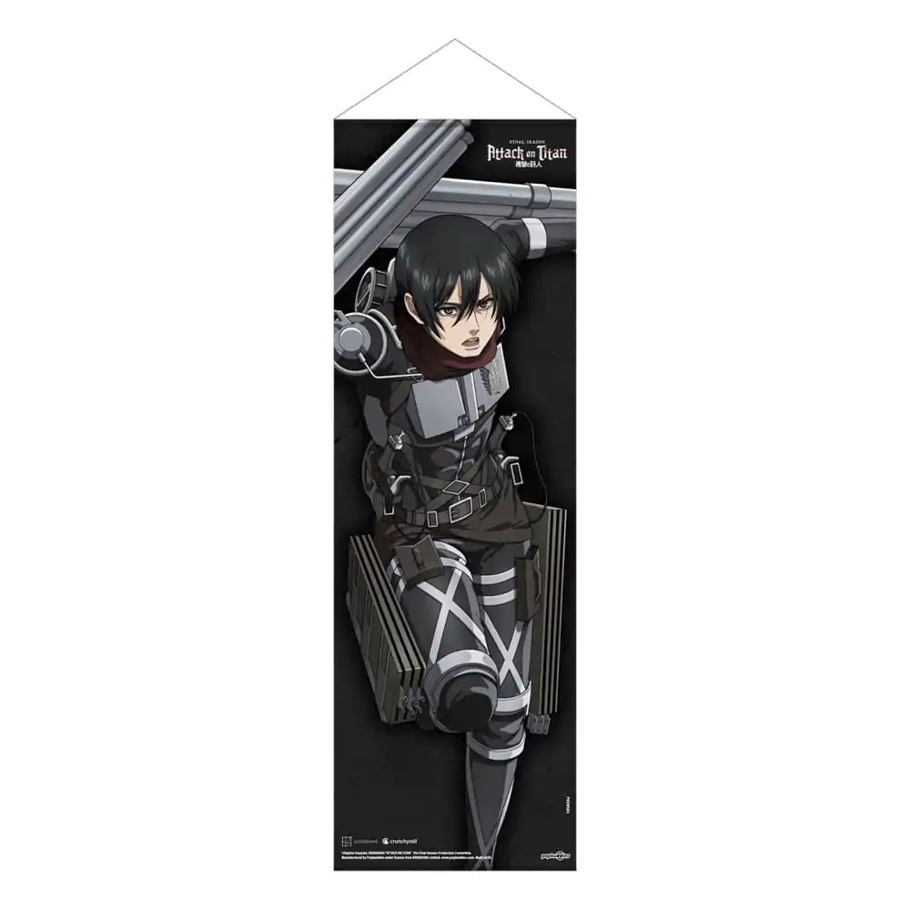 Attack on Titan: The Final Season Slim Wallscroll Mikasa Ackermann 30 x 90 cm termékfotó