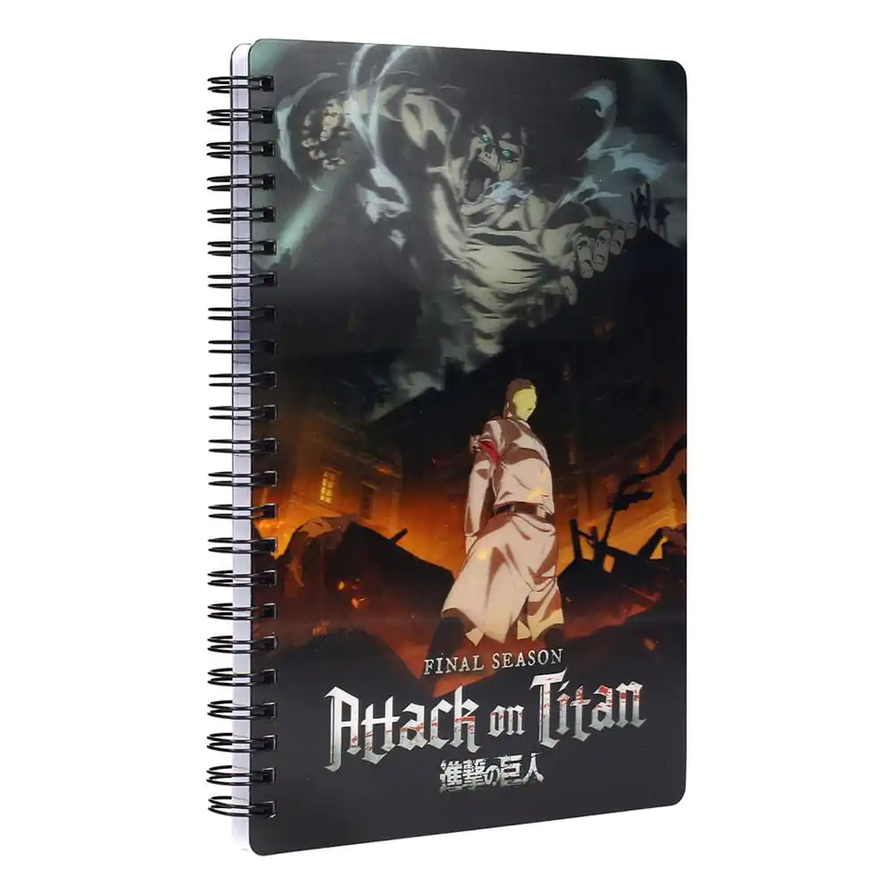 Attack on Titan Notebook s 3D-Efektom Titan termékfotó