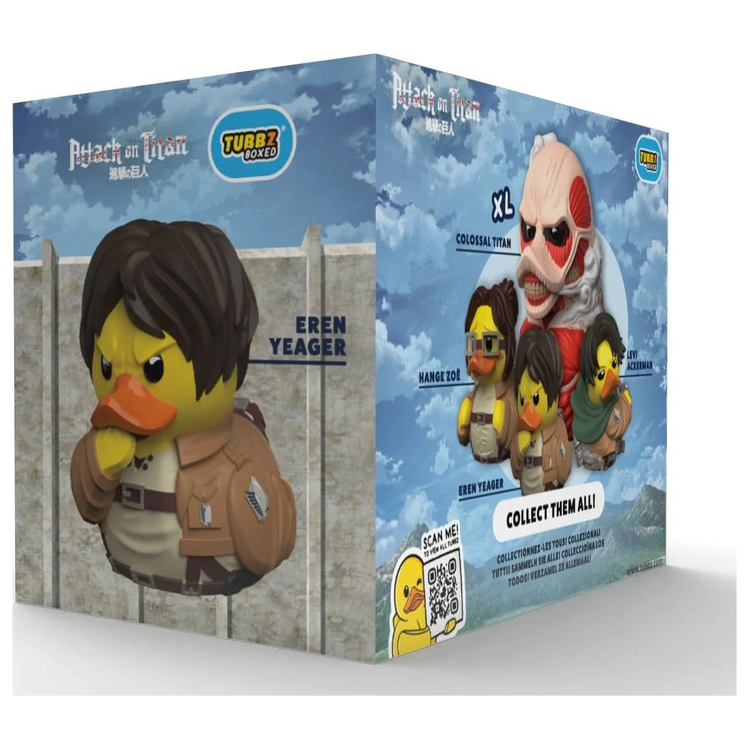 Attack on Titan Tubbz PVC figúrka Eren Yeager produktová fotografia