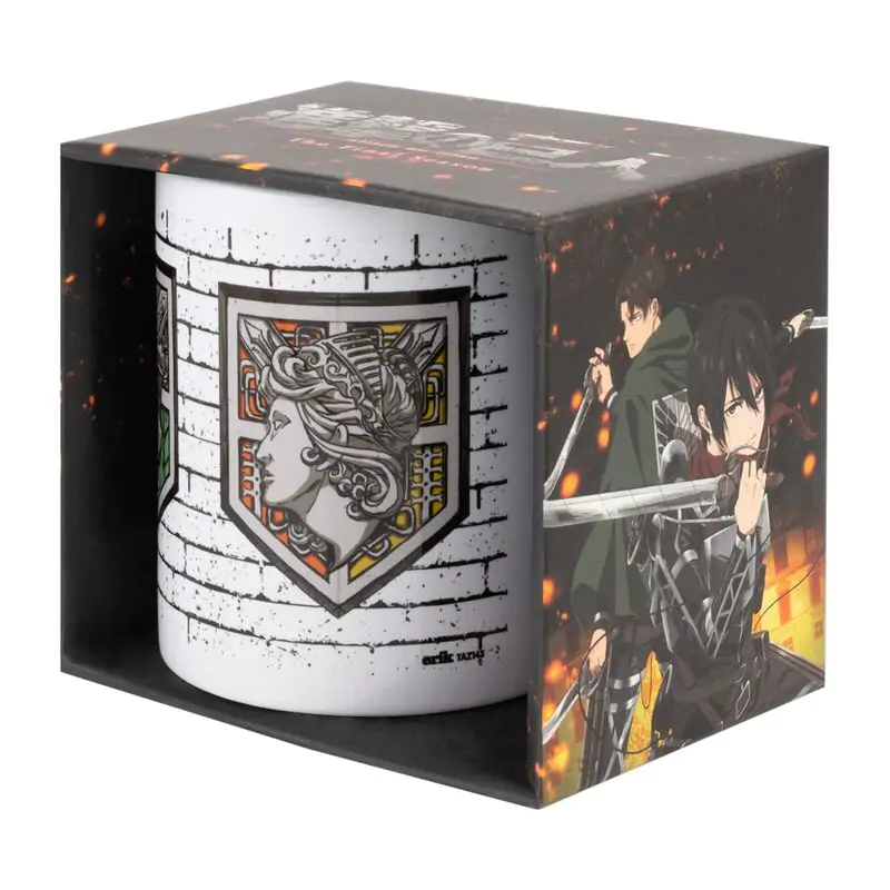 Attack On Titan Wall Emblem mug 350ml termékfotó