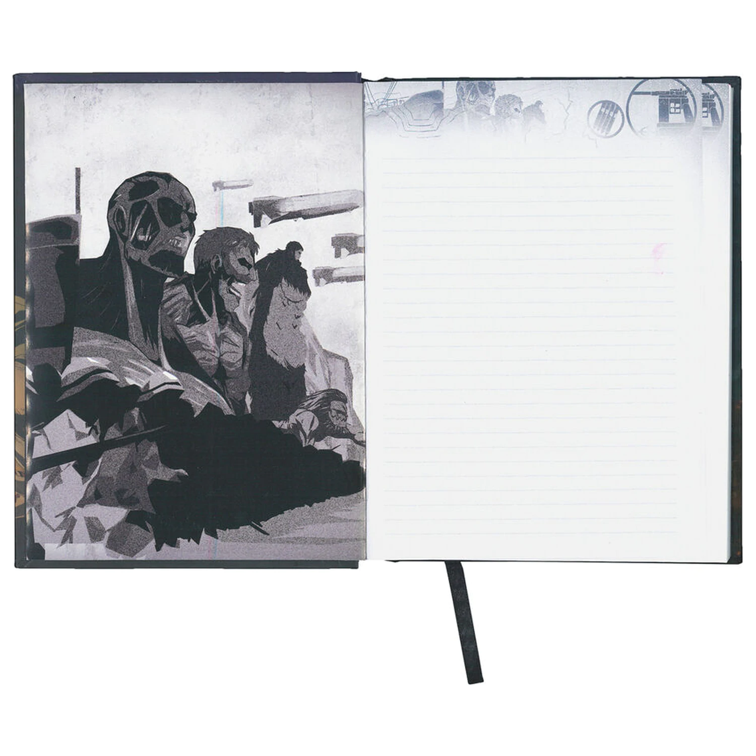 Attack on Titans Strugglen Zápisník so svetlom produktová fotografia