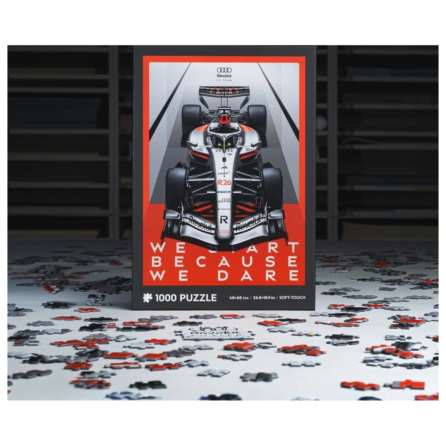 Audi Revolut F1 Team Puzzle R26 2026 (1000 kusov) 48 x 68 cm produktová fotografia