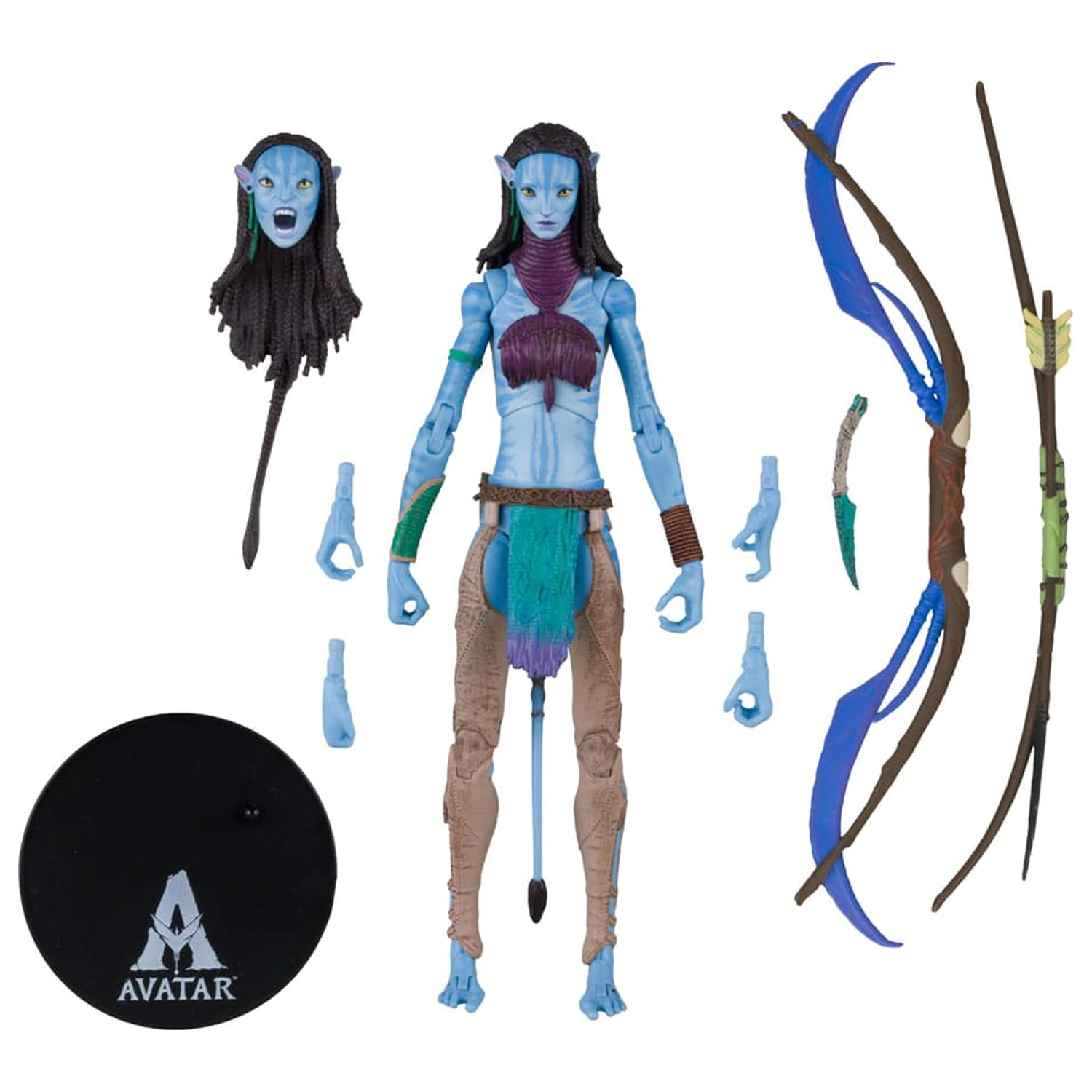 Avatar: Fire and Ash Akčná figúrka Neytiri (Omatikaya Warrior) 18 cm produktová fotografia