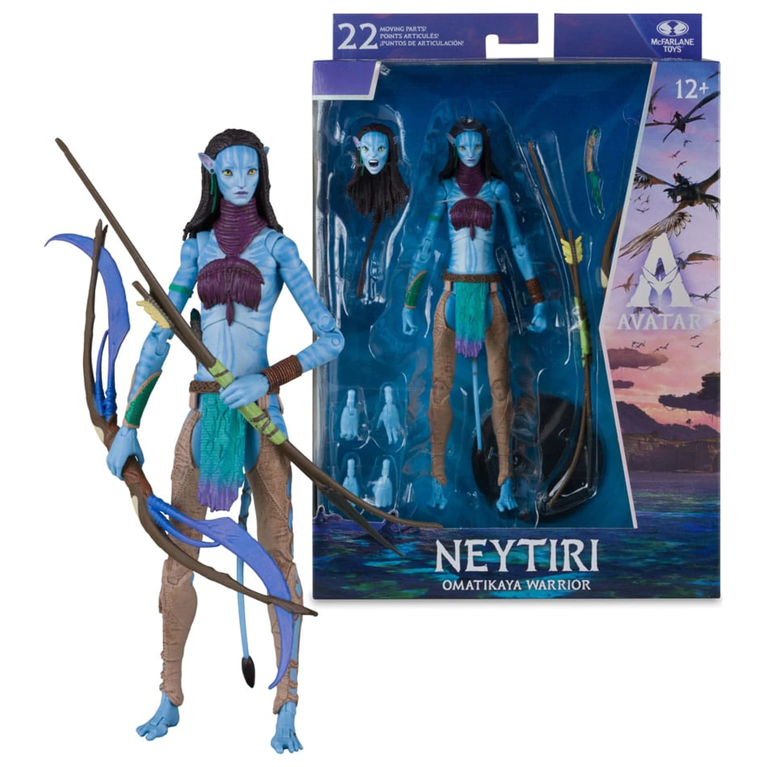 Avatar: Fire and Ash Akčná figúrka Neytiri (Omatikaya Warrior) 18 cm produktová fotografia