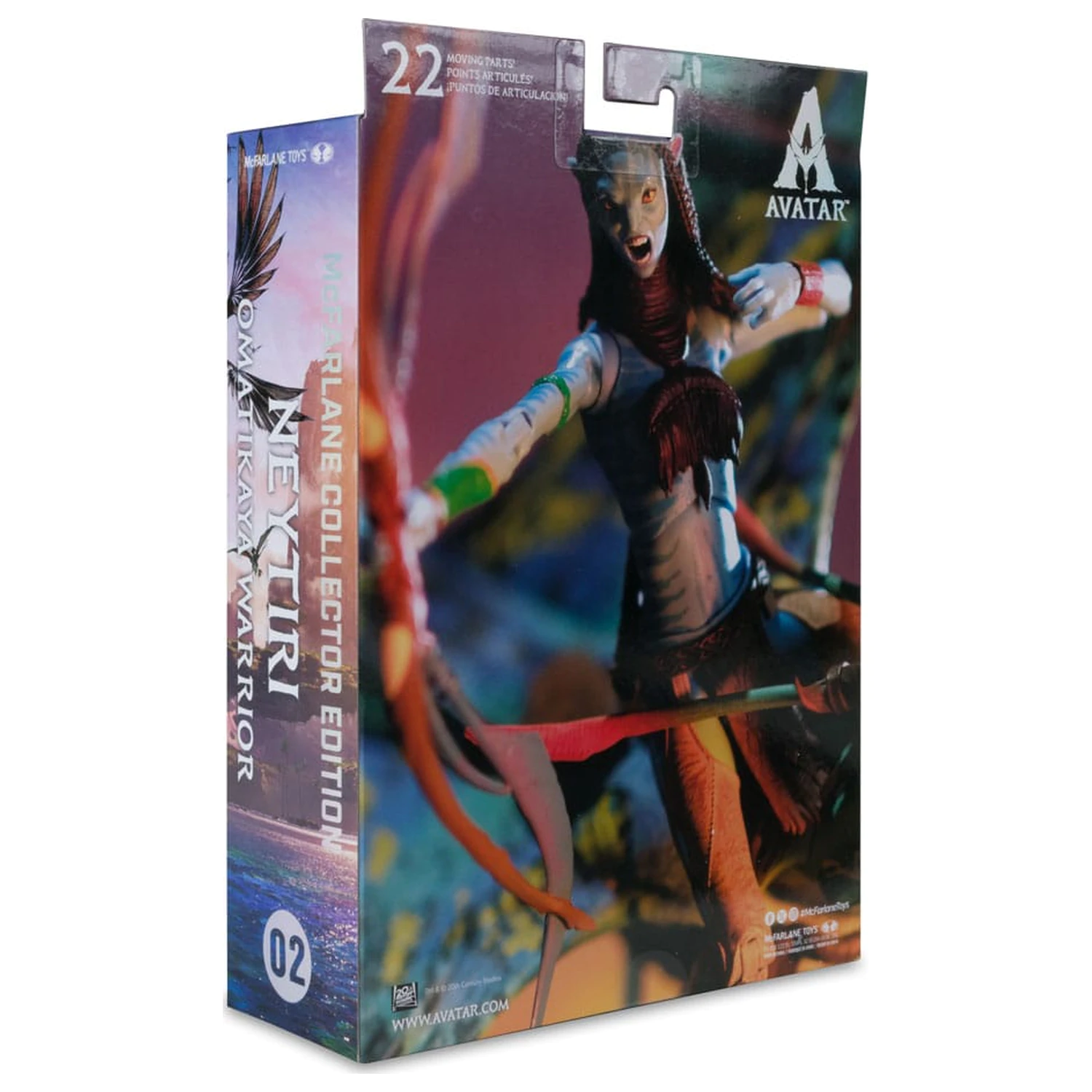 Avatar: Fire and Ash Akčná figúrka Neytiri (Omatikaya Warrior) 18 cm produktová fotografia