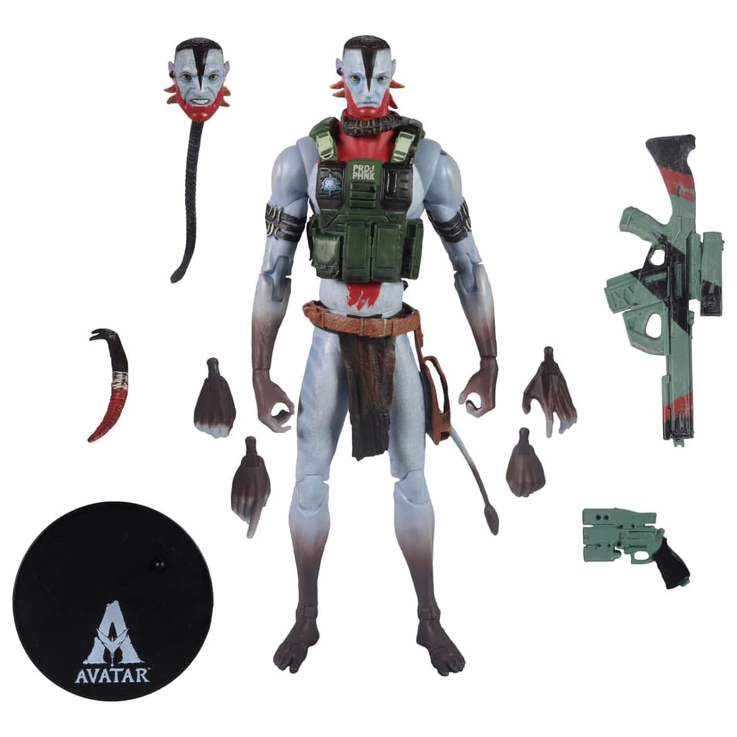 Avatar: Fire and Ash Akčná figúrka Recom Quaritch (Ash Warrior) 18 cm produktová fotografia