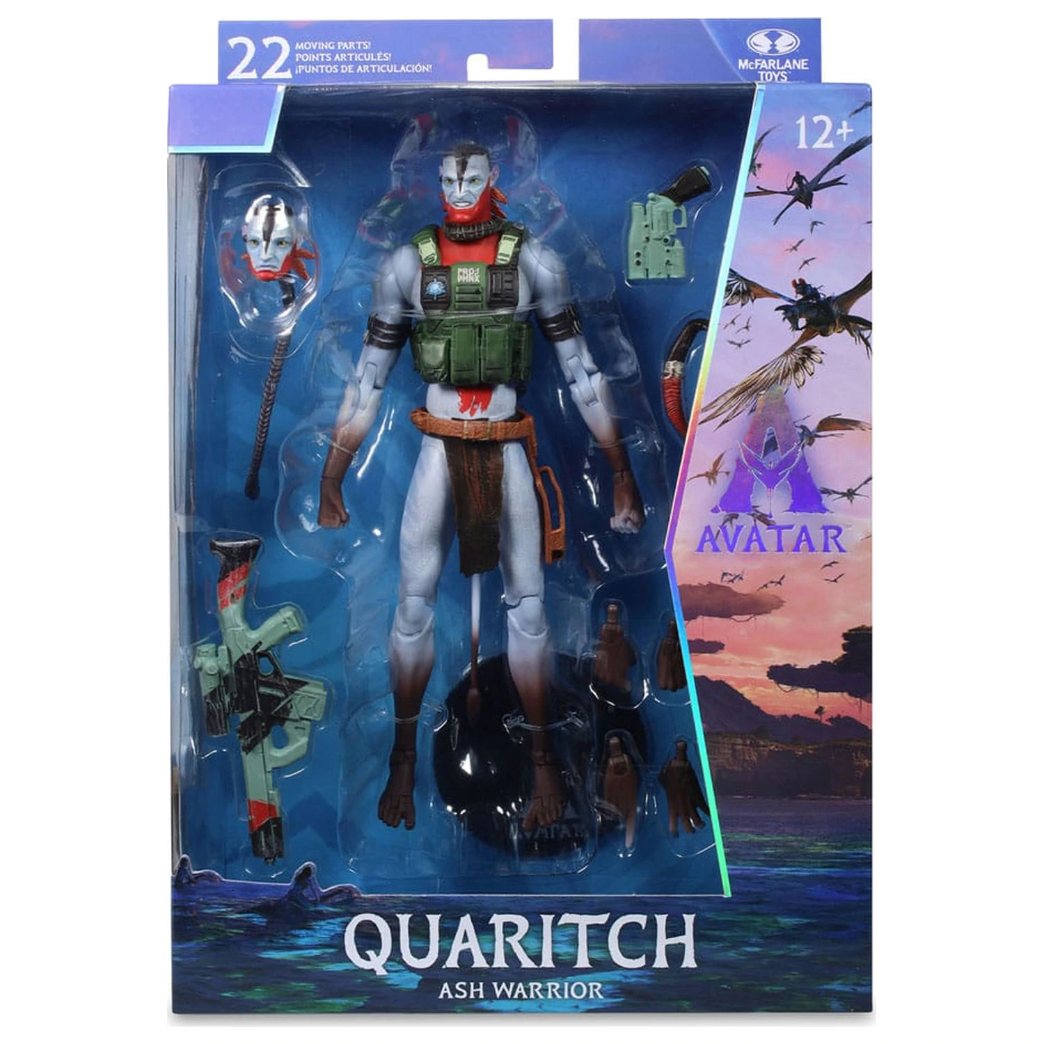 Avatar: Fire and Ash Akčná figúrka Recom Quaritch (Ash Warrior) 18 cm produktová fotografia