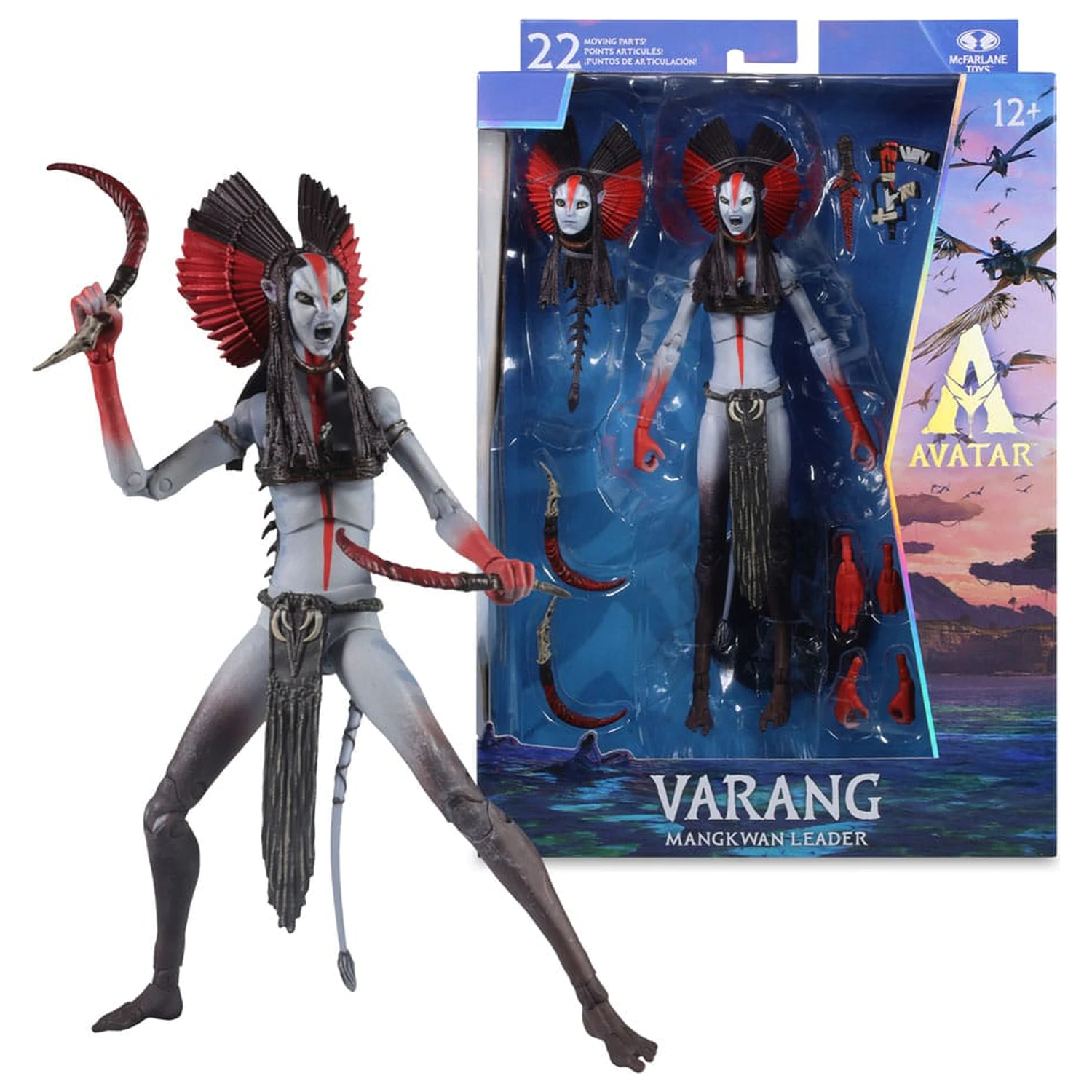 Avatar: Fire and Ash Akčná figúrka Varang (Mangkwan Leader) 18 cm produktová fotografia