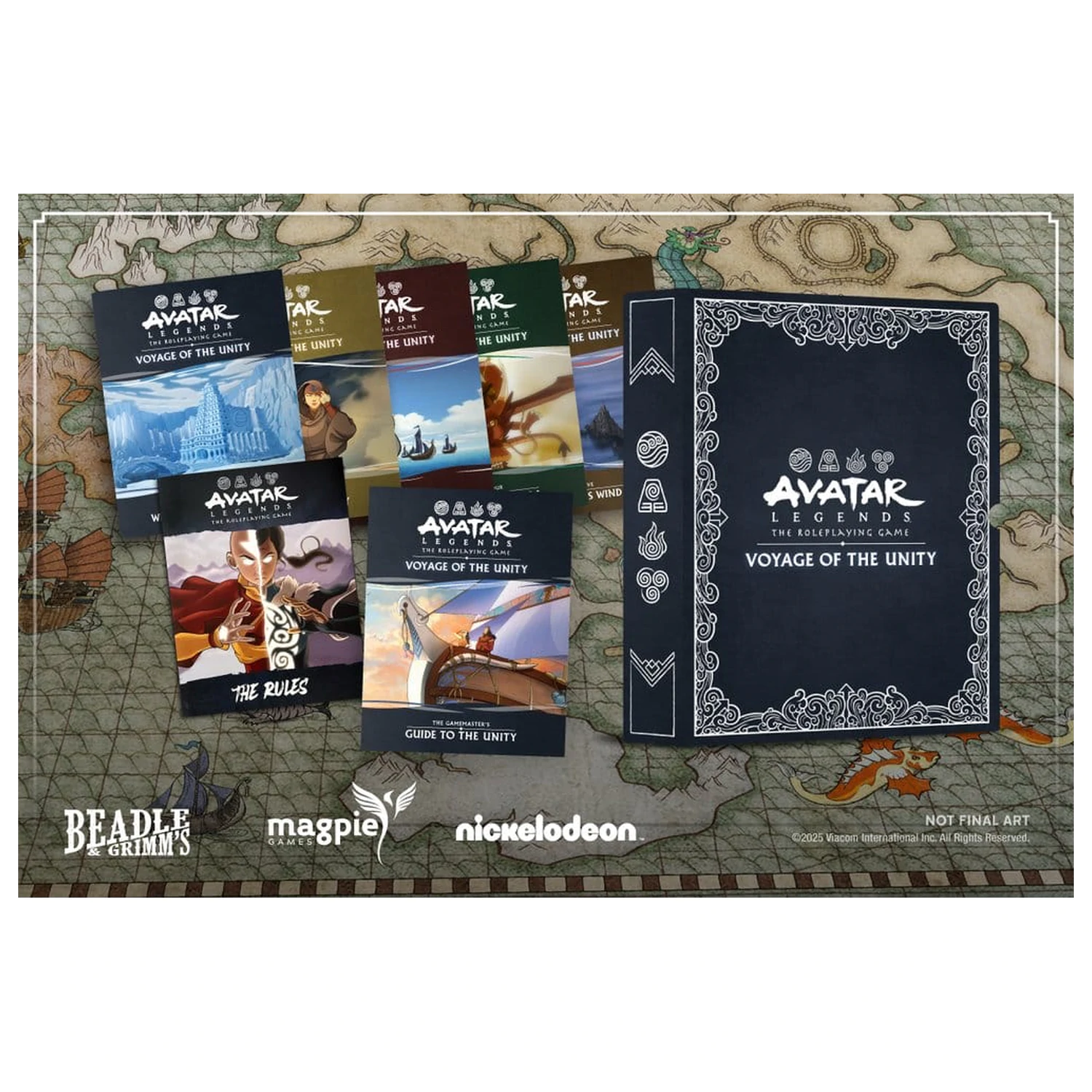 Avatar Legends Adventure Series Voyage of the Unity anglická verzia produktová fotografia