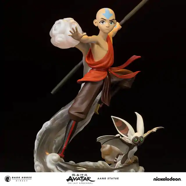 Avatar The Last Airbender PVC socha Aang & Momo 30 cm termékfotó