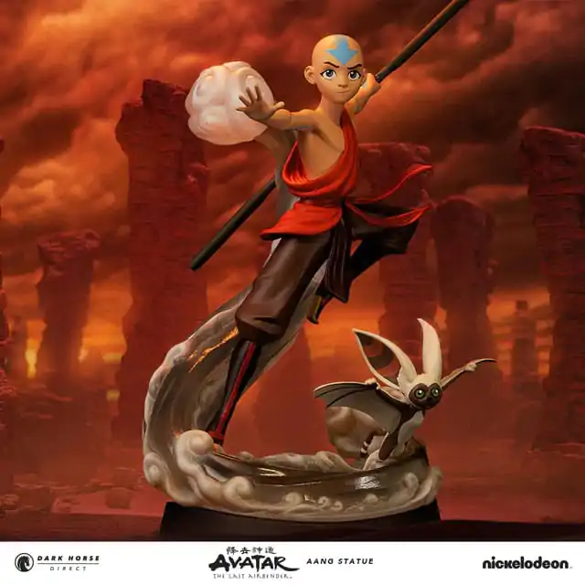 Avatar The Last Airbender PVC socha Aang & Momo 30 cm termékfotó