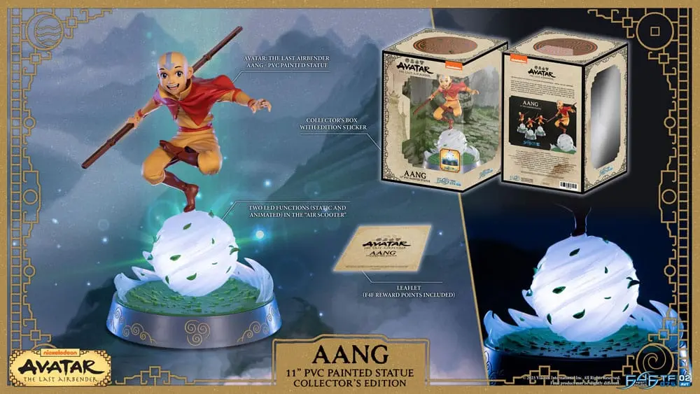 Avatar: The Last Airbender PVC soška Aang Collector's Edition 27 cm termékfotó