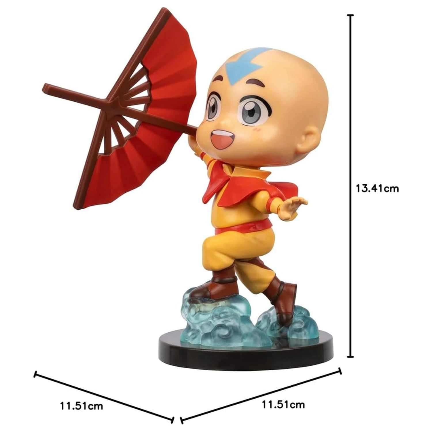 Avatar: The Last Airbender Kawaii Mini Figúrka Aang (Kniha 2) 10 cm produktová fotografia