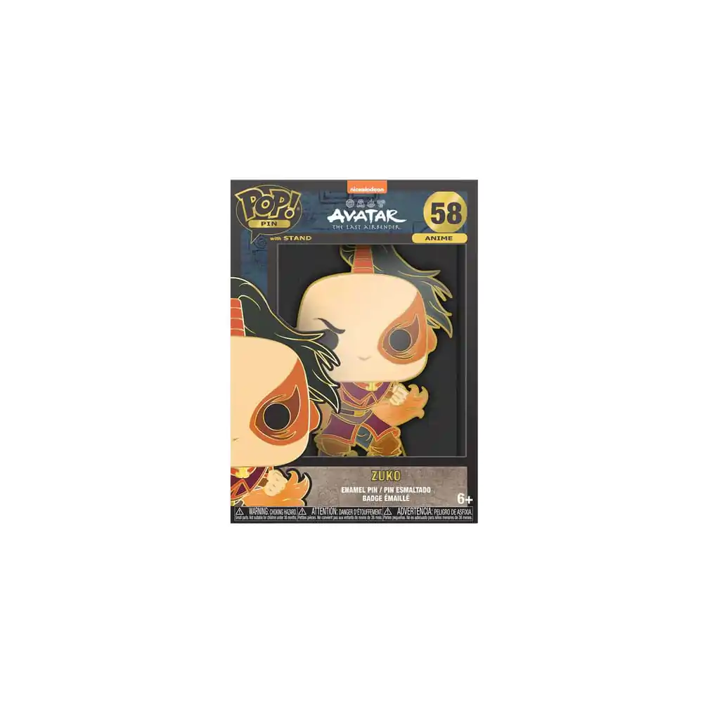 Avatar The Last Airbender Loungefly POP! Smaltovaný odznak Zuko 10 cm produktová fotografia