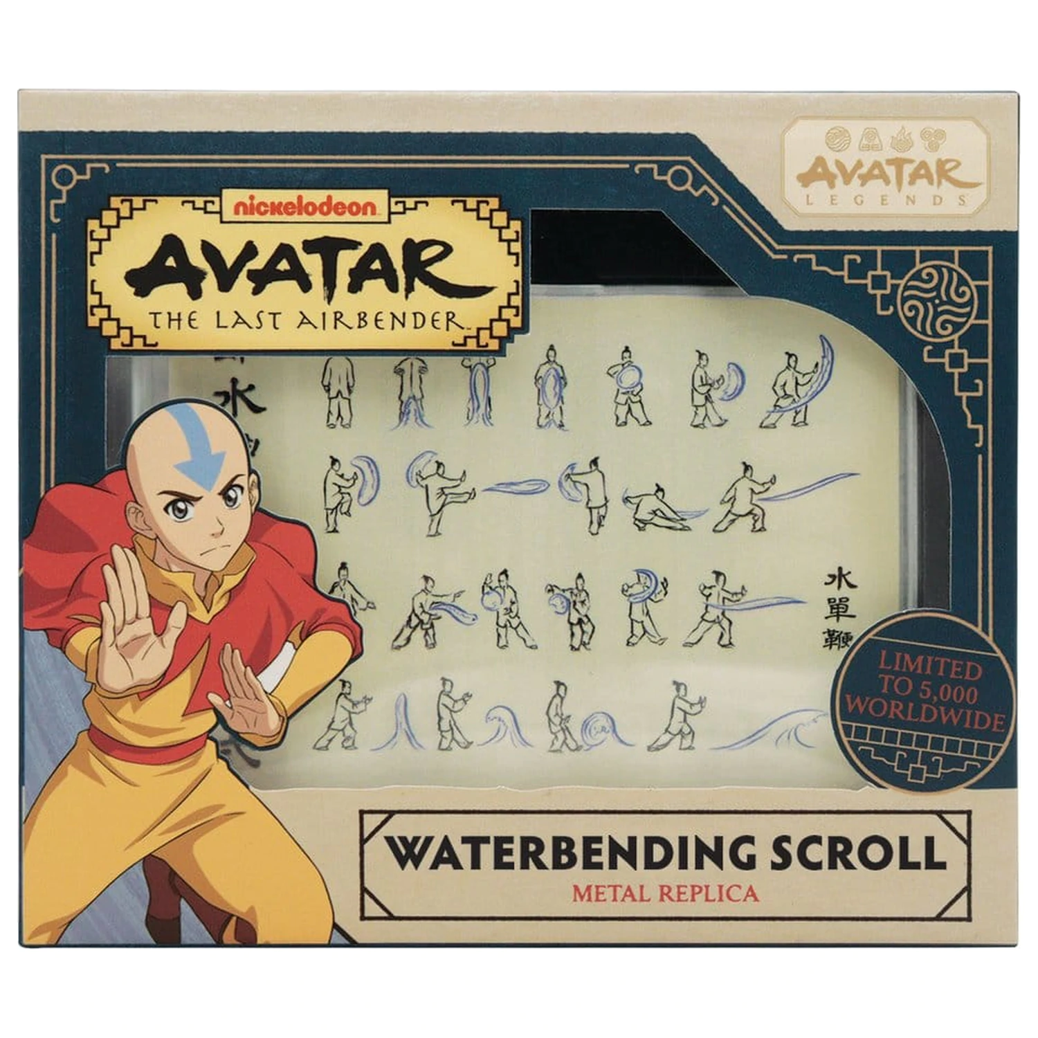 Avatar: The Last Airbender Replika zvitok na ovládanie vody produktová fotografia