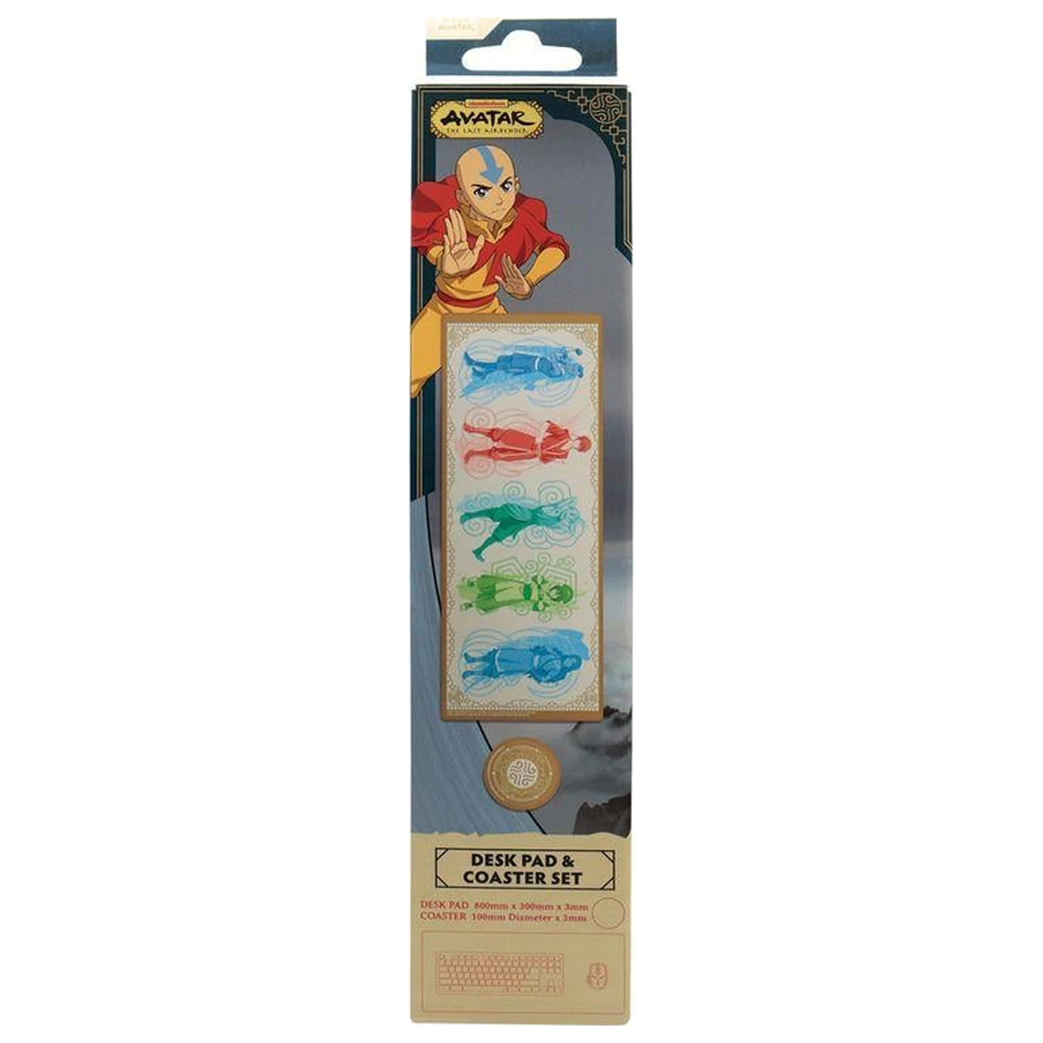 Avatar: The Last Airbender XL Podložka na stôl + 1 Podložka pod pohár produktová fotografia