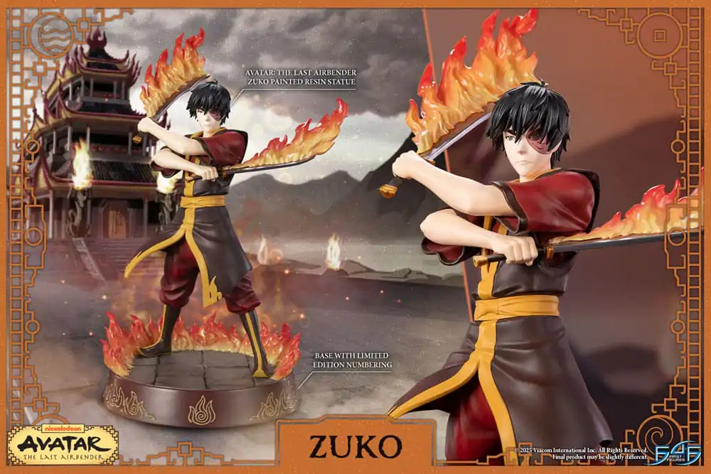 Avatar: The Last Airbender Socha Zuko 32 cm produktová fotografia