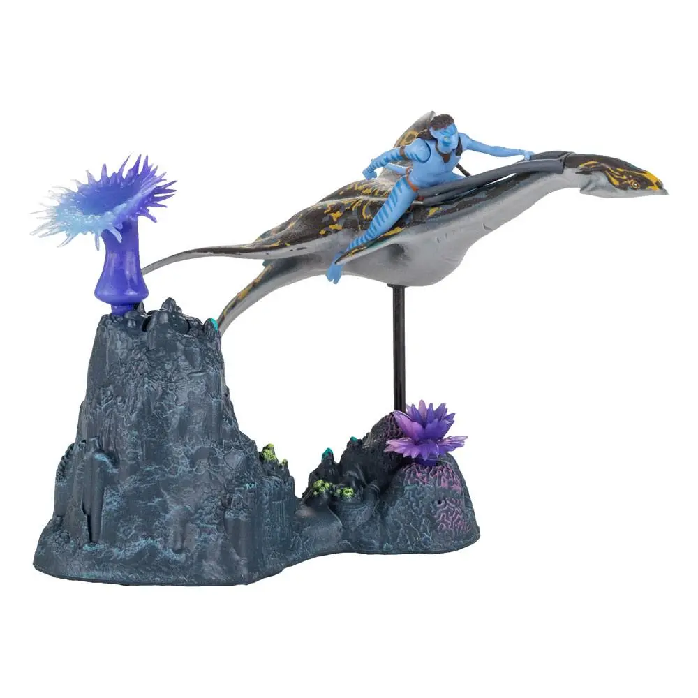 Avatar: The Way of Water Deluxe Medium Action Figures Neteyam & Ilu termékfotó