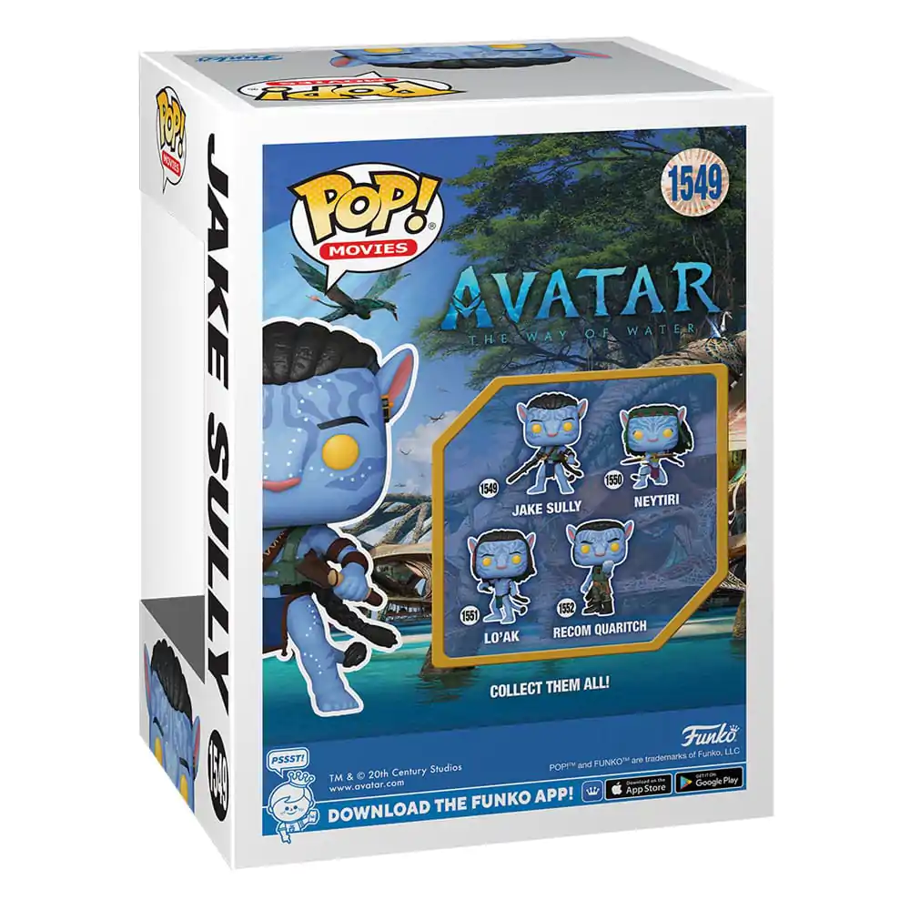 Avatar: The Way of Water POP! Movies Vinyl figúrka Jake Sully (Battle) 9 cm termékfotó