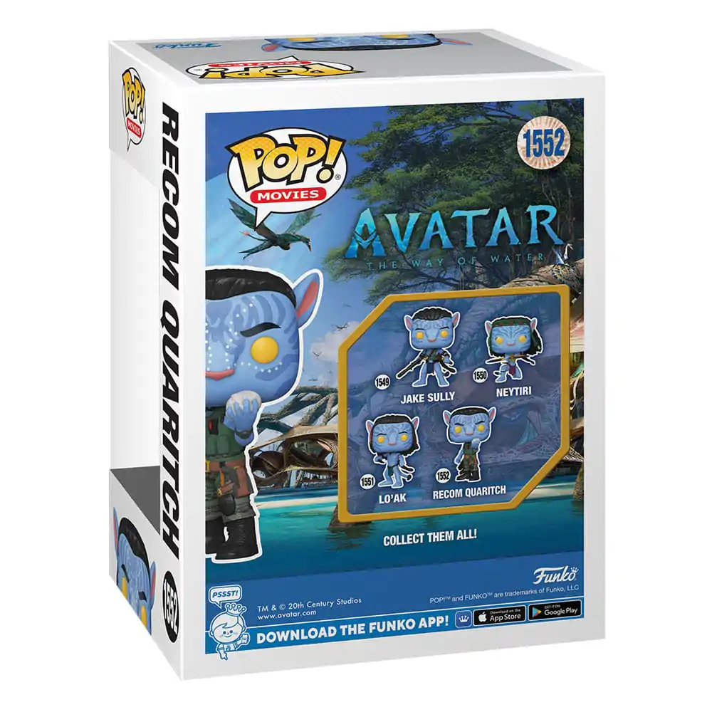 Avatar: The Way of Water POP! Filmová vinylová figúrka Recom Quaritch 9 cm termékfotó