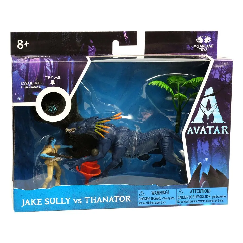 Akčná figúrka a vozidlom Jake vs. Thanator - Avatar W.O.P Deluxe Medium termékfotó