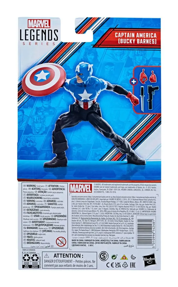 Avengers: Beyond Earth's Mightiest Marvel Legends Akčná figúrka Captain America (Bucky Barnes) 15 cm termékfotó