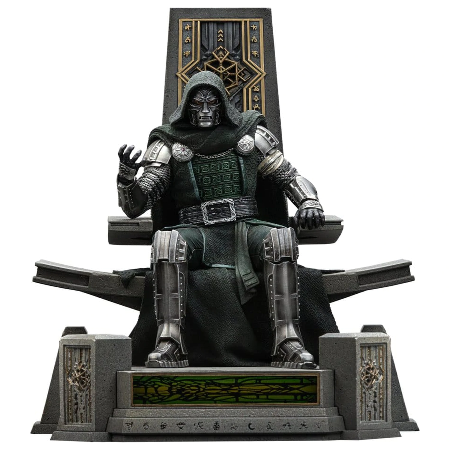 Avengers: Doomsday Art Scale socha 1/10 Doctor Doom on Throne 22 cm produktová fotografia