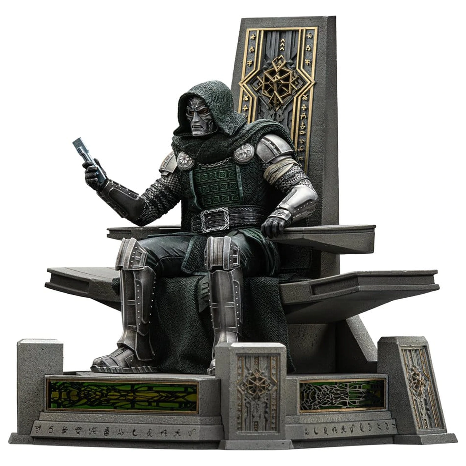Avengers: Doomsday Art Scale socha 1/10 Doctor Doom on Throne 22 cm produktová fotografia