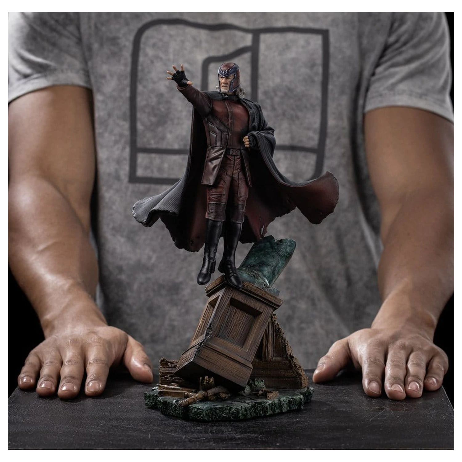 Avengers: Doomsday Art Scale socha 1/10 Magneto 30 cm produktová fotografia