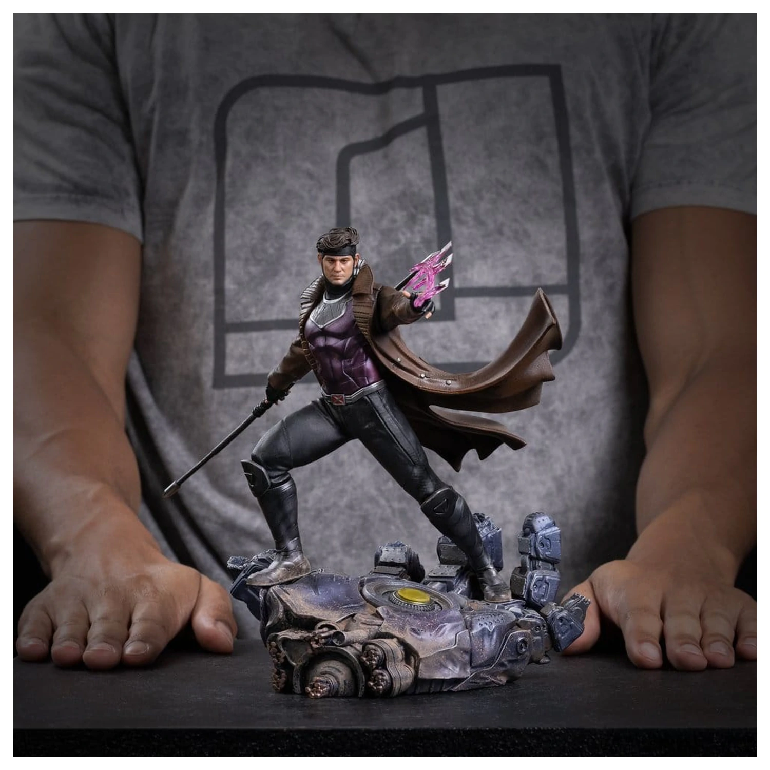 Avengers: Doomsday BDS Art Scale Socha 1/10 Gambit 23 cm produktová fotografia