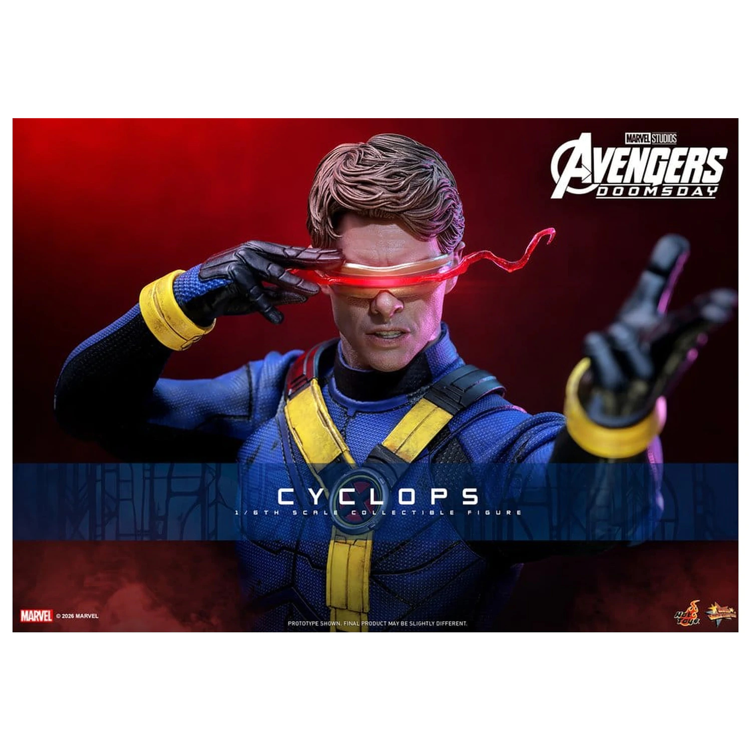 Avengers: Doomsday Movie Masterpiece akčná figúrka 1/6 Cyclops 30 cm produktová fotografia