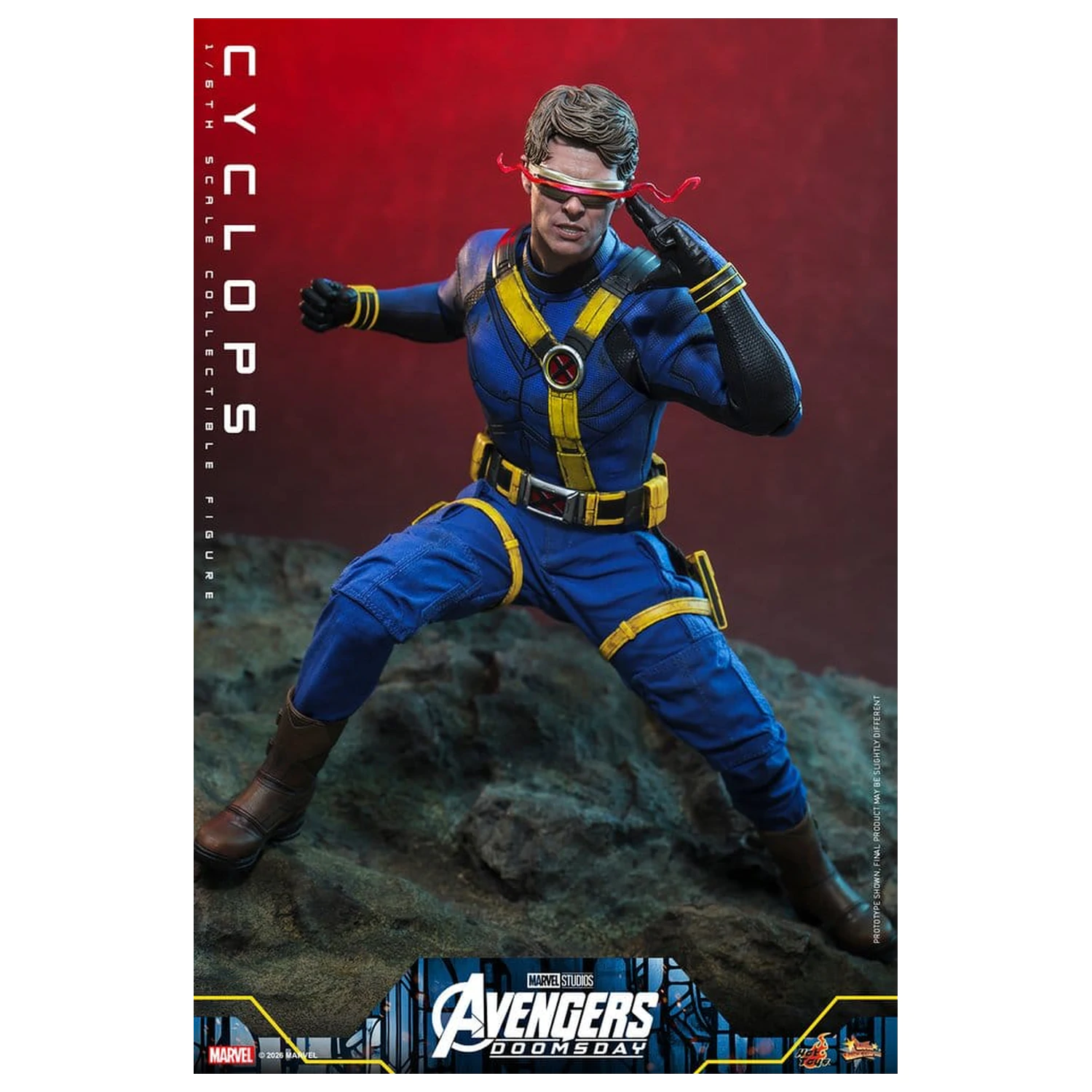 Avengers: Doomsday Movie Masterpiece akčná figúrka 1/6 Cyclops 30 cm produktová fotografia