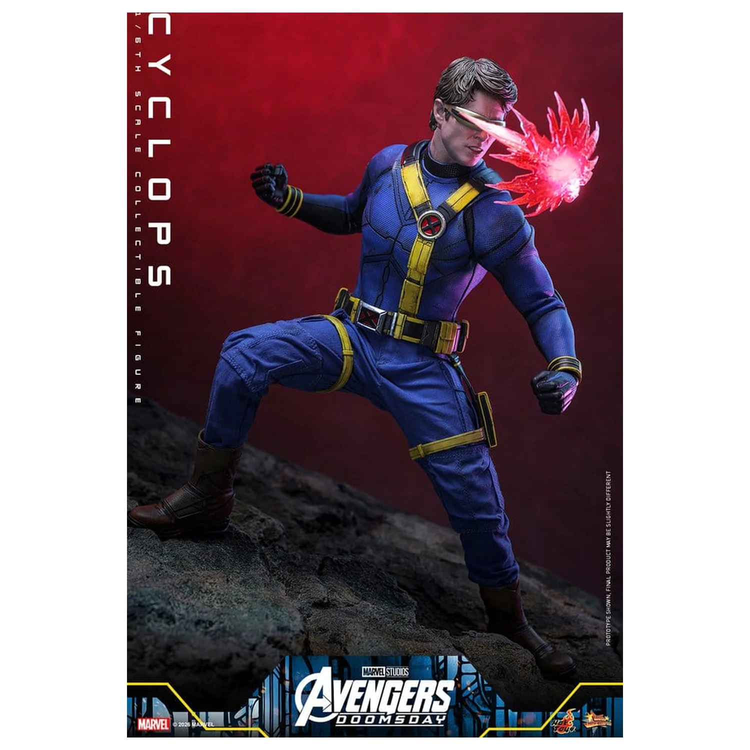 Avengers: Doomsday Movie Masterpiece akčná figúrka 1/6 Cyclops 30 cm produktová fotografia
