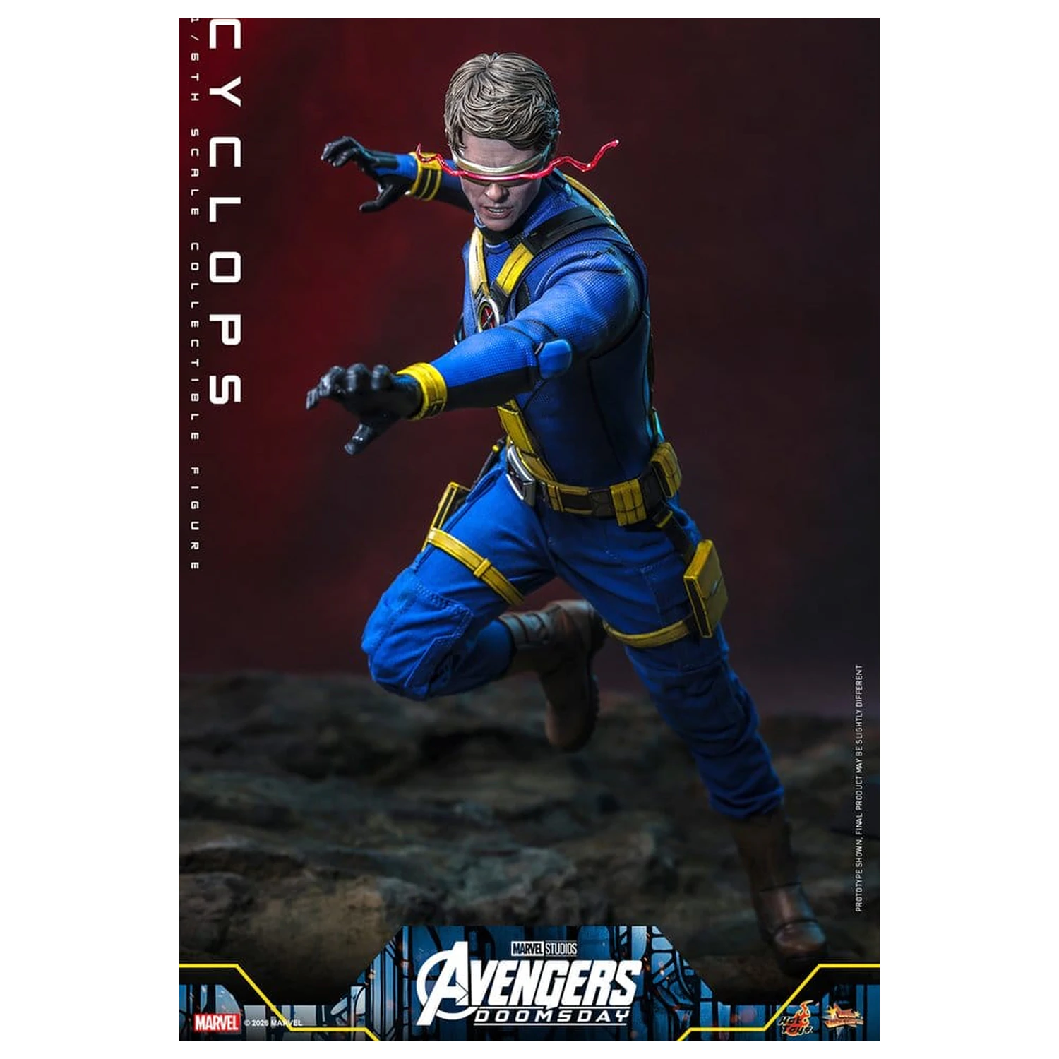 Avengers: Doomsday Movie Masterpiece akčná figúrka 1/6 Cyclops 30 cm produktová fotografia