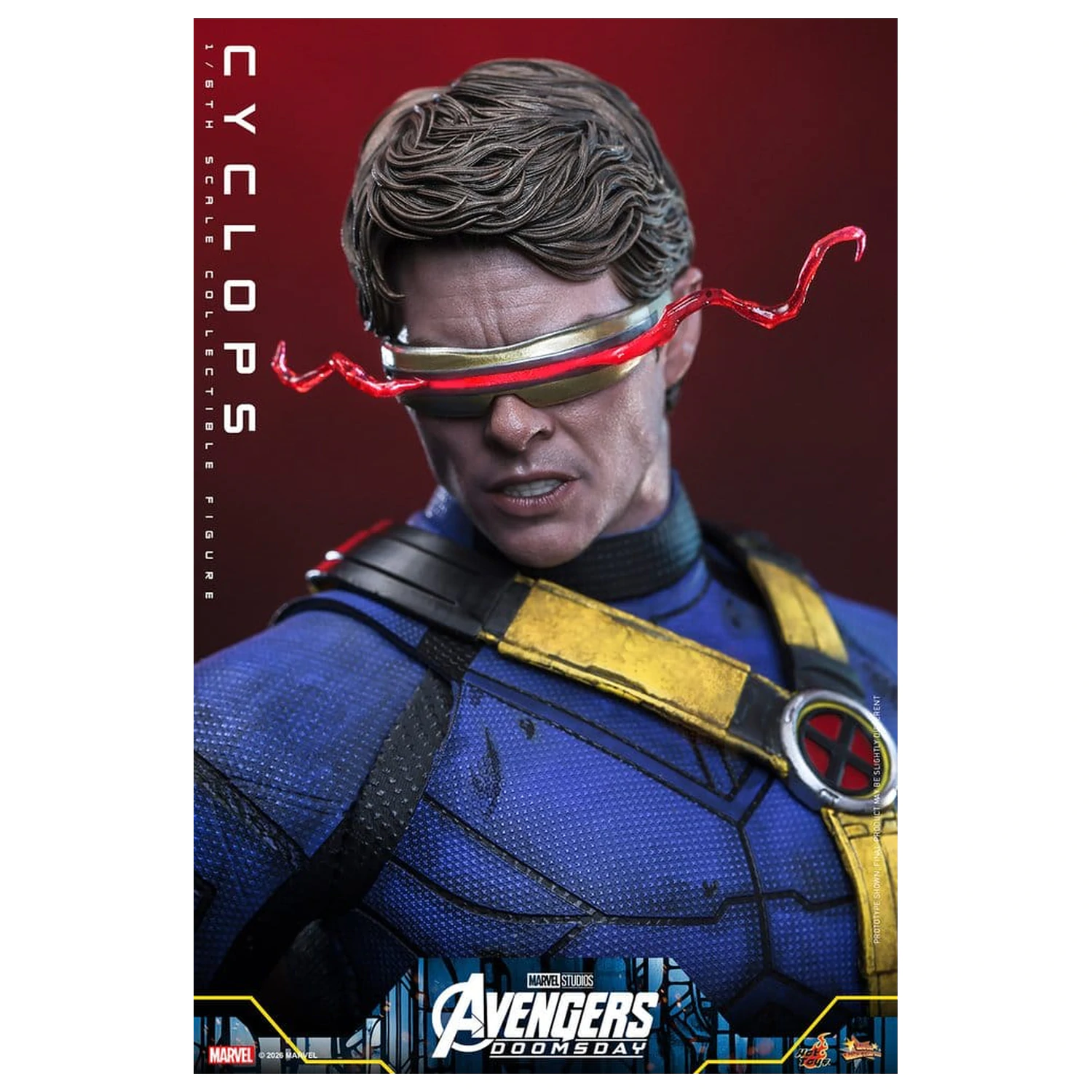 Avengers: Doomsday Movie Masterpiece akčná figúrka 1/6 Cyclops 30 cm produktová fotografia