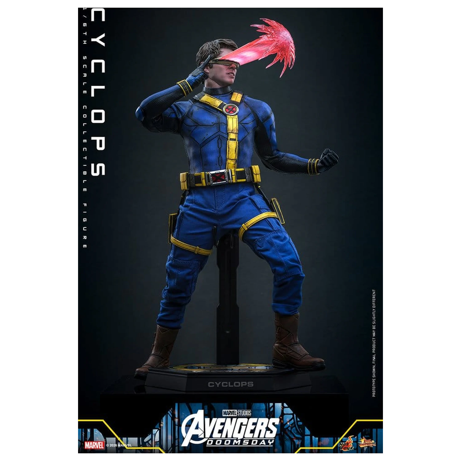 Avengers: Doomsday Movie Masterpiece akčná figúrka 1/6 Cyclops 30 cm produktová fotografia
