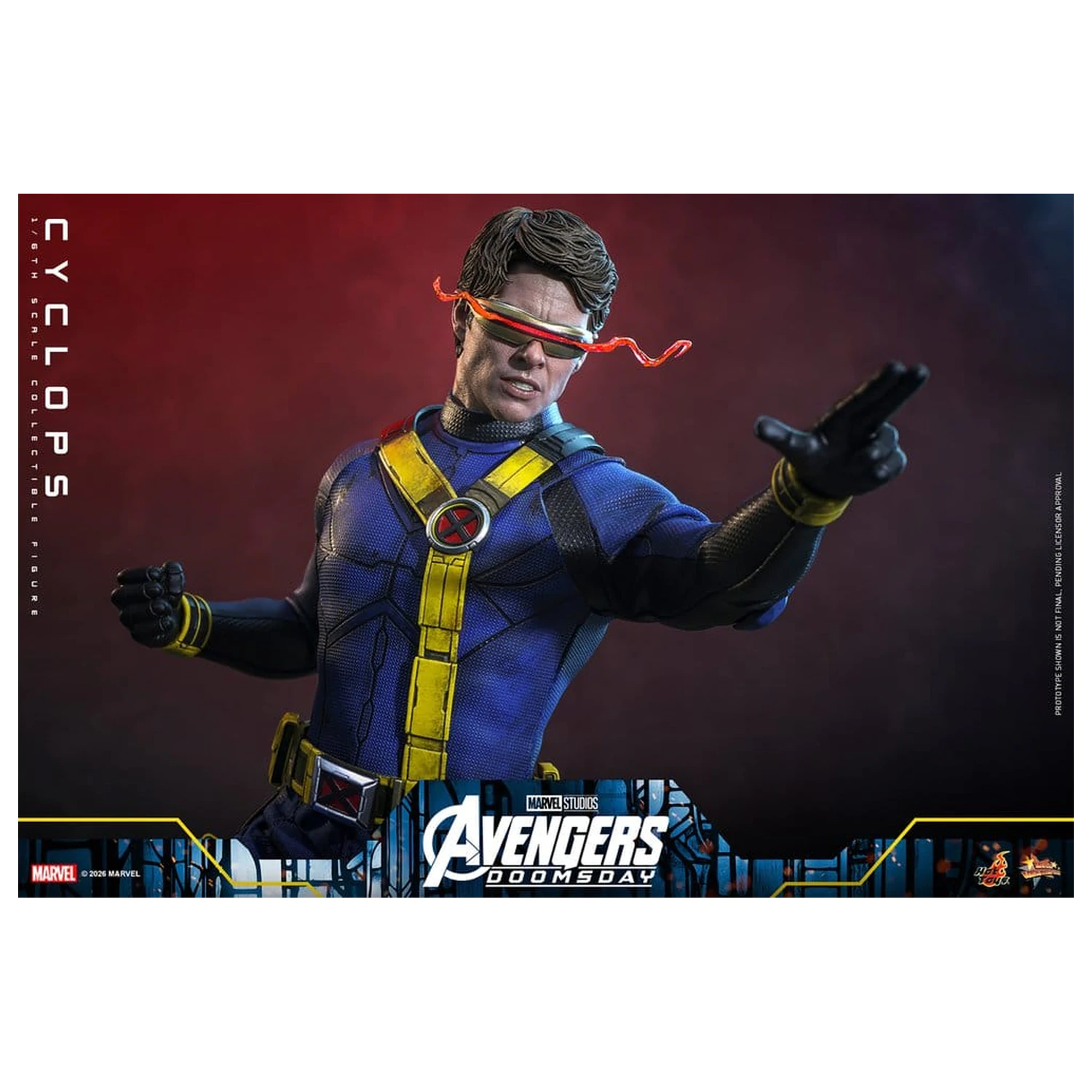 Avengers: Doomsday Movie Masterpiece akčná figúrka 1/6 Cyclops 30 cm produktová fotografia