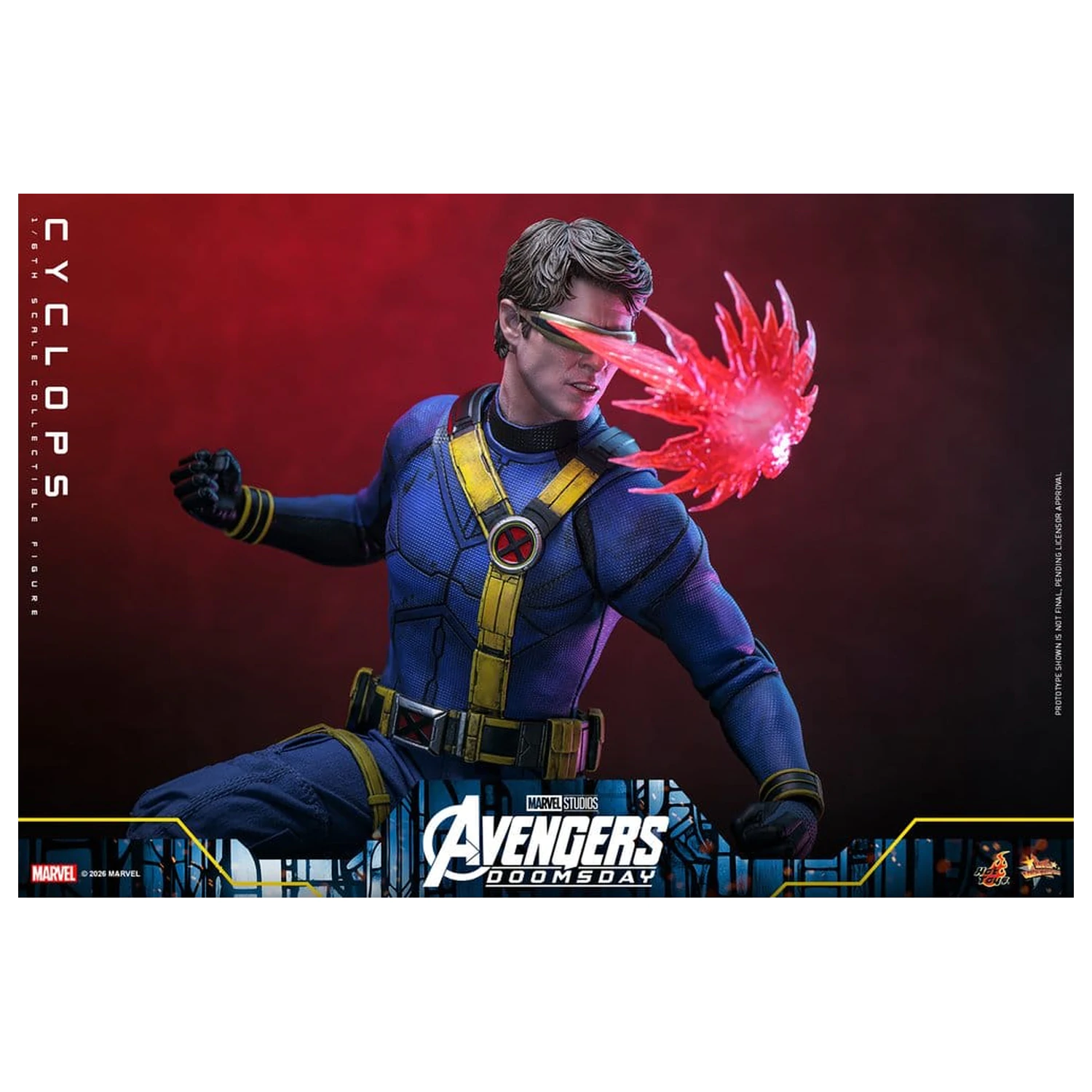 Avengers: Doomsday Movie Masterpiece akčná figúrka 1/6 Cyclops 30 cm produktová fotografia