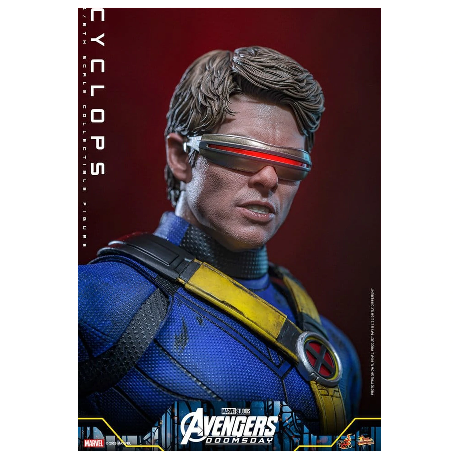 Avengers: Doomsday Movie Masterpiece akčná figúrka 1/6 Cyclops 30 cm produktová fotografia