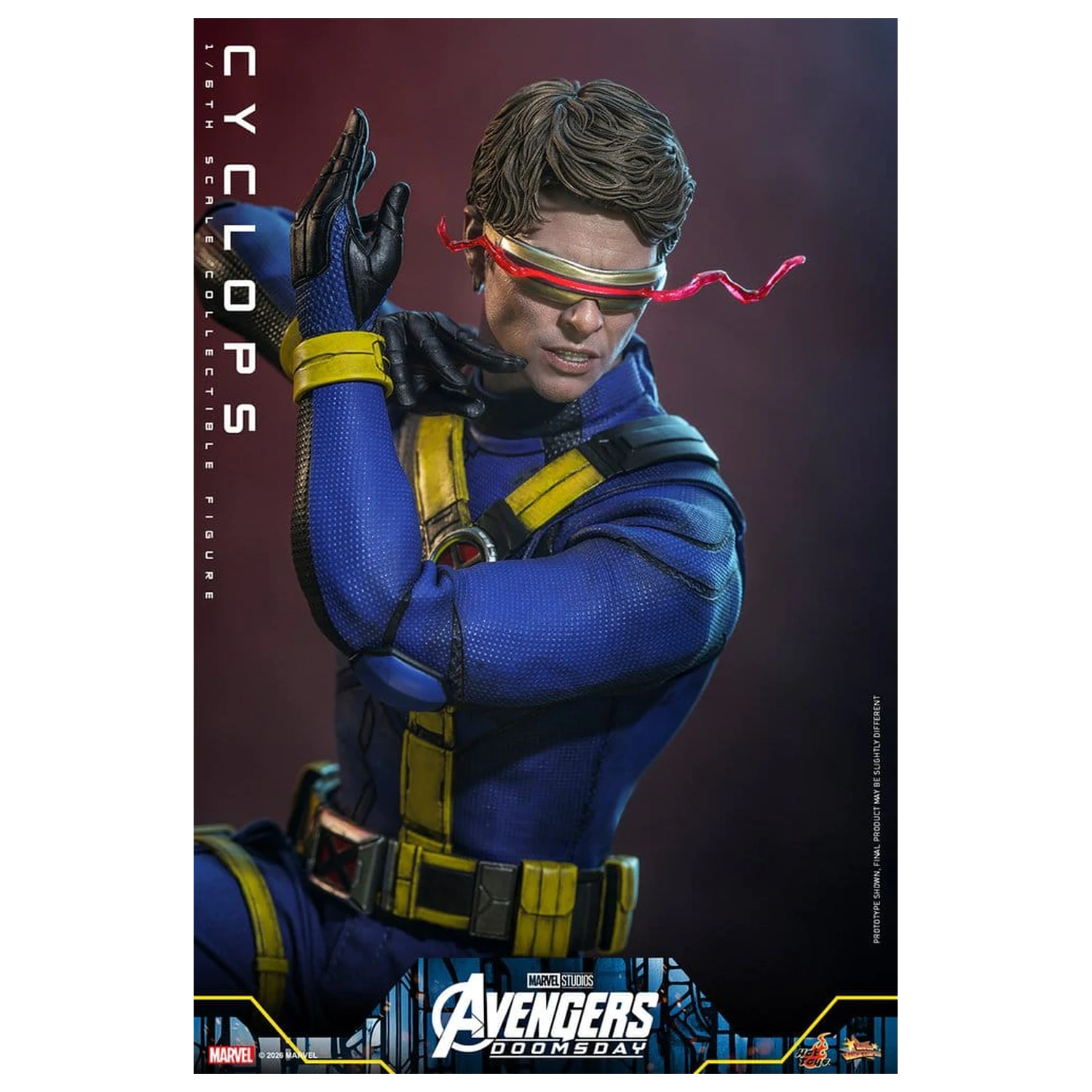 Avengers: Doomsday Movie Masterpiece akčná figúrka 1/6 Cyclops 30 cm produktová fotografia